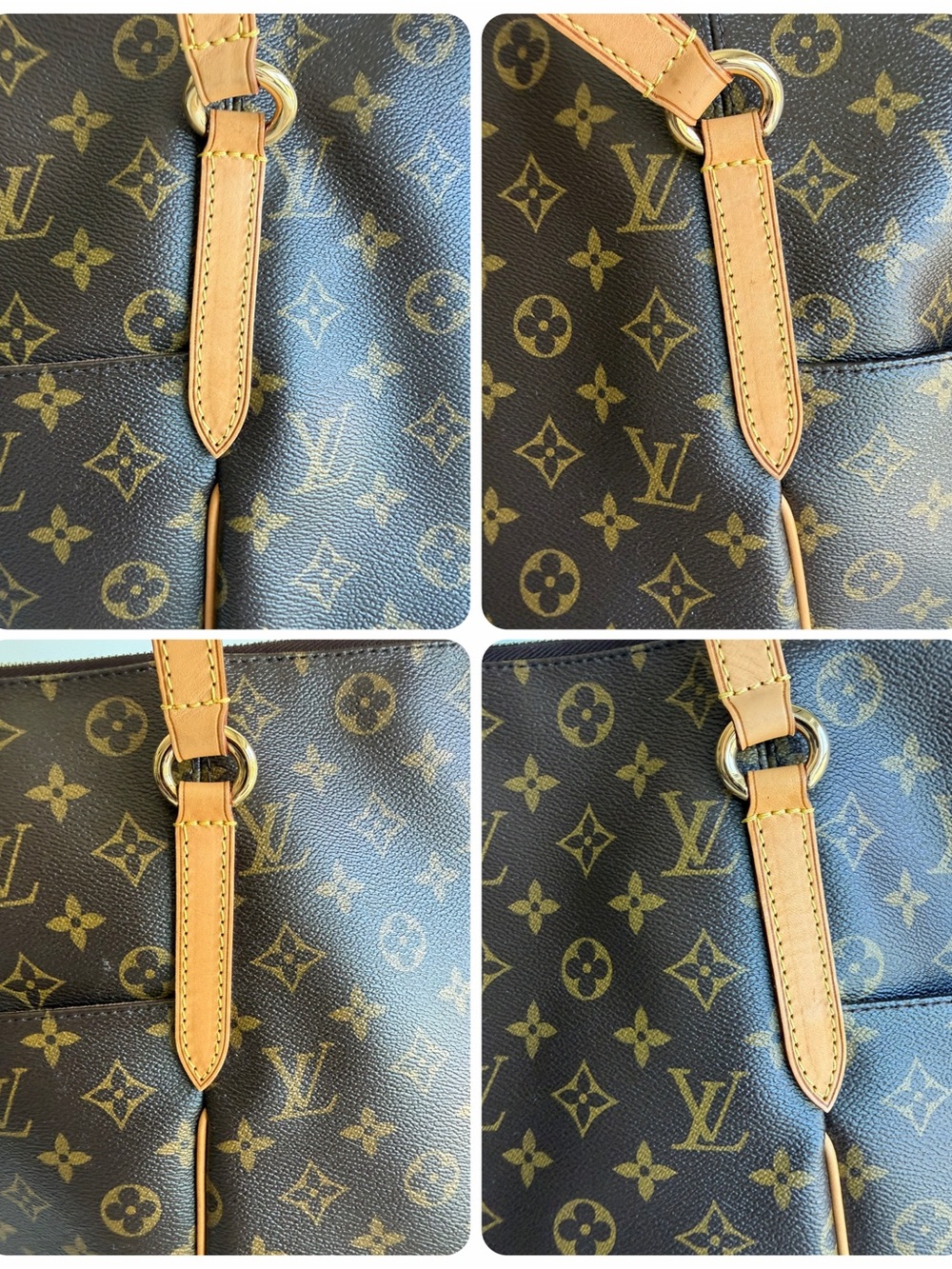 Authentic Louis Vuitton Totally GM Monogram Canvas Shoulder Handbag Tote Purse - Picture 14 of 15